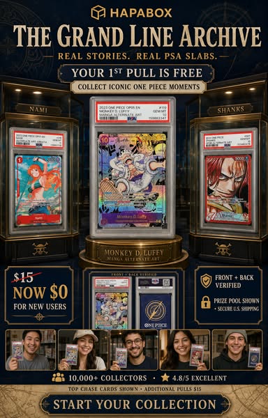 Your 1st One Piece PSA Pull Is Free