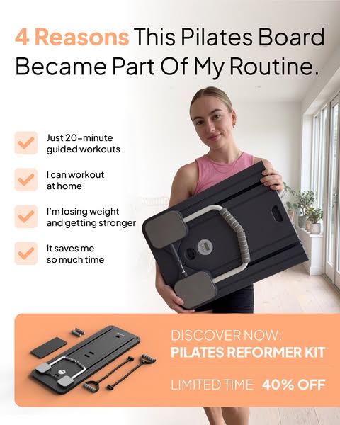 Pilates Board for Home – Transform in 60 Days!