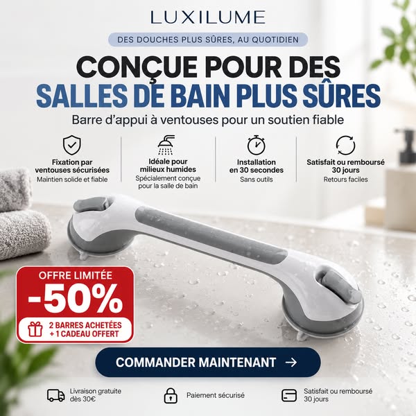 50% aujourd'hui seulement