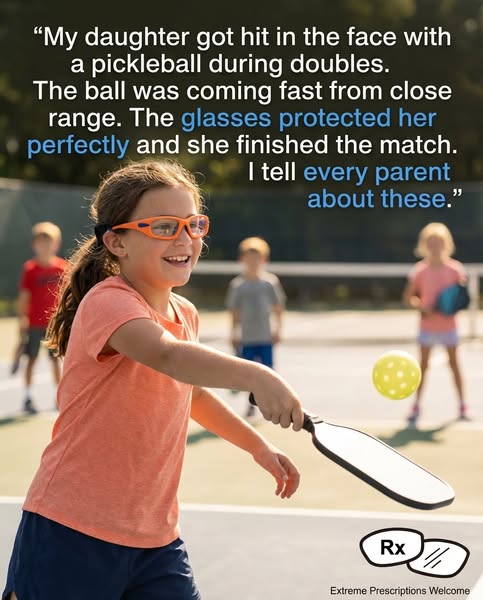 Kid-Sized Pickleball Glasses That Protect