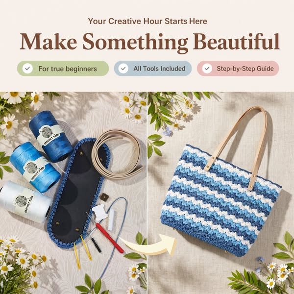 Start With Yarn. End With Your New Favorite Bag