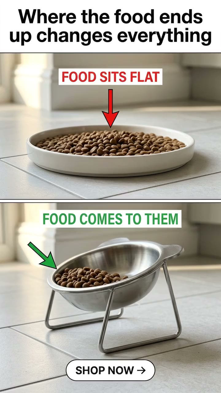 Your Pet Is Straining Their Neck Every Single Meal — Here Is the Simple Fix