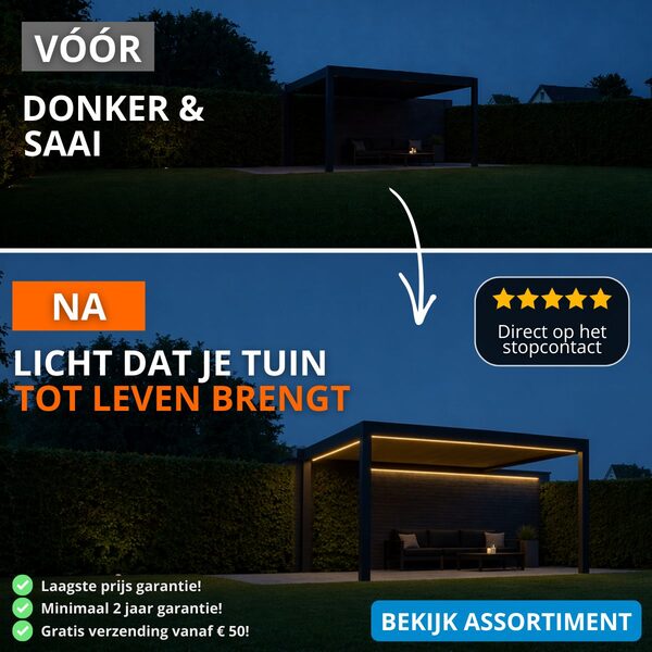 Voor 17:00 besteld = vandaag verzonden
