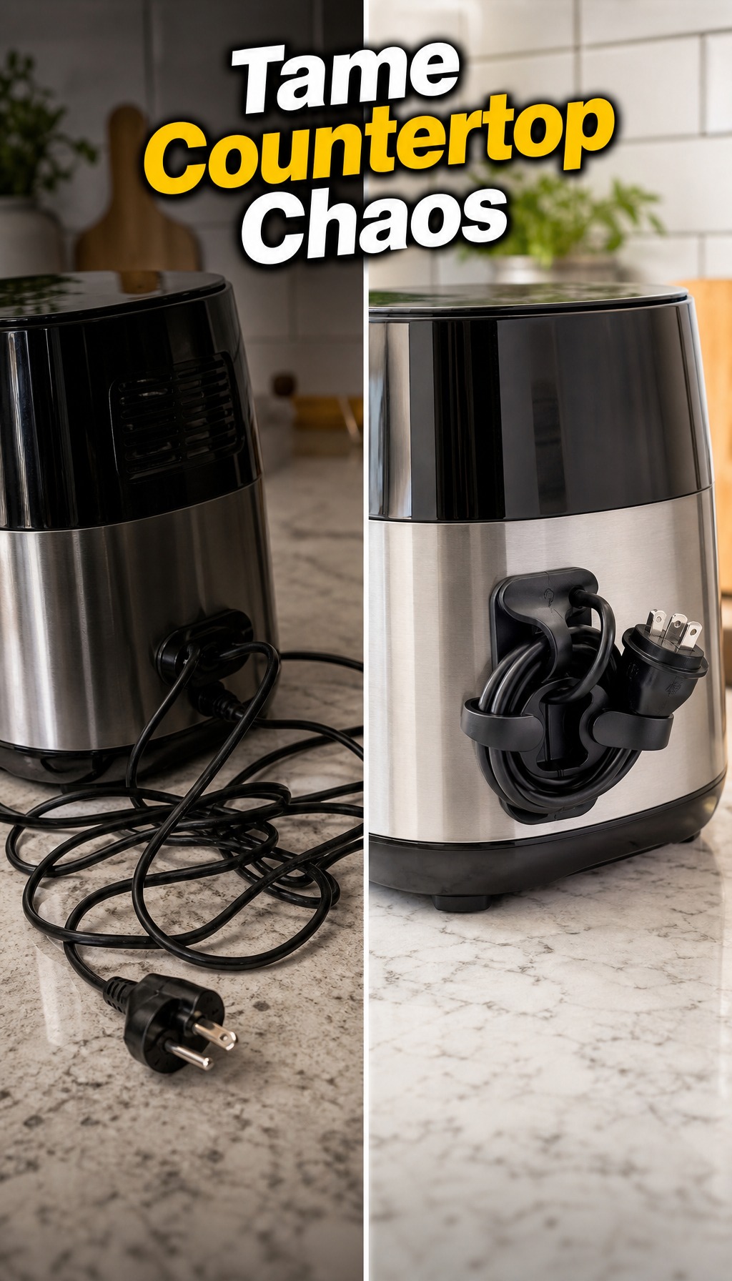 No more messy cords