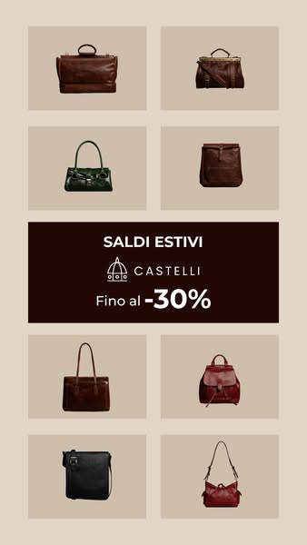 Saldi Estivi: fino al -30%!