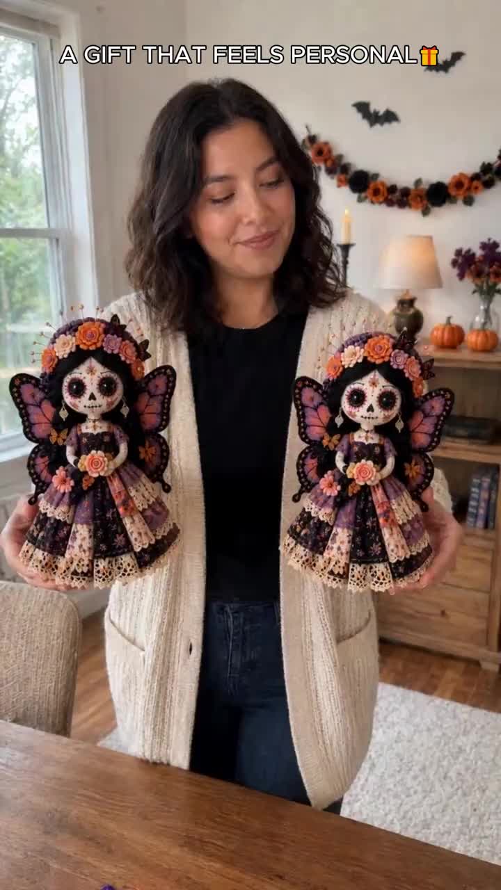 Halloween Patchwork Doll DIY Kit
