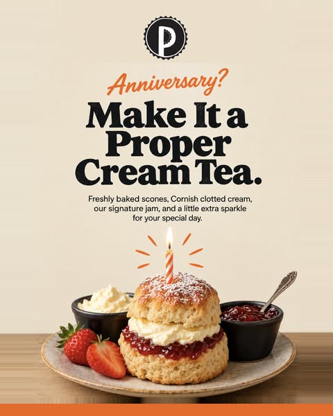 Toast to Love with a Cream Tea