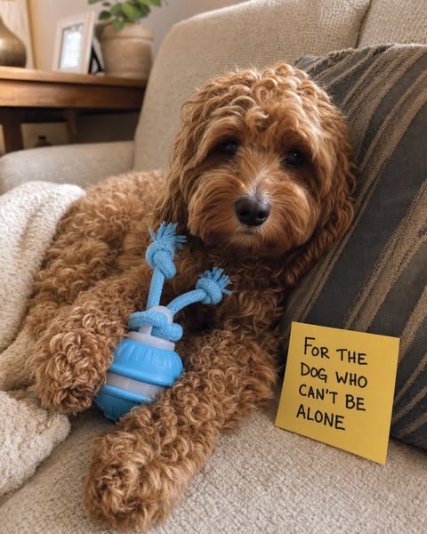 For The Dog Who Can't Be Alone