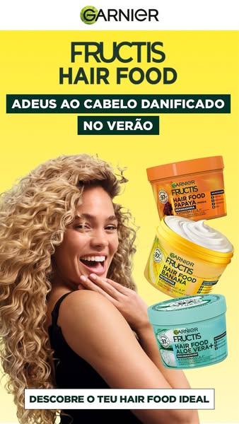 Descobre a máscara Fructis Hair Food