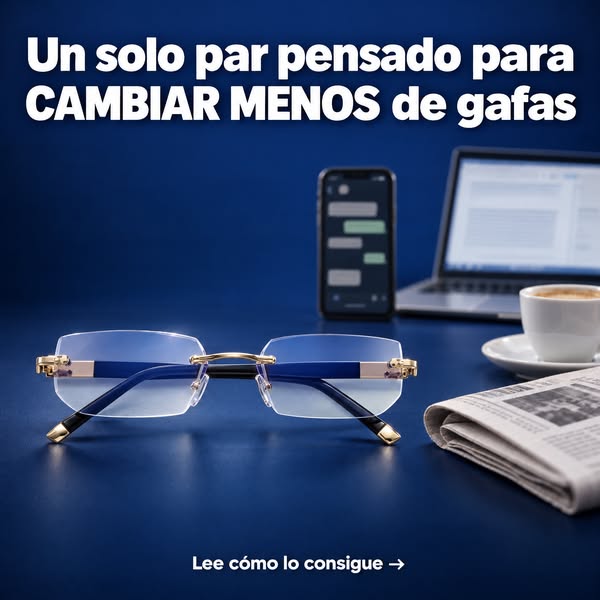 Un solo par. Menos cambios. 60 días de prueba.