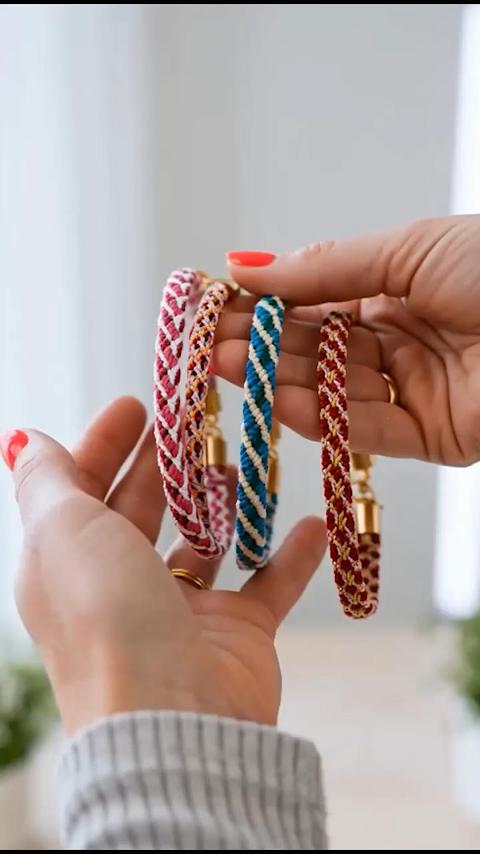 Kumihimo Bracelet Kit – Create Your Own Braided Friendship Bracelets