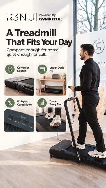 A Treadmill That Fits Your Day