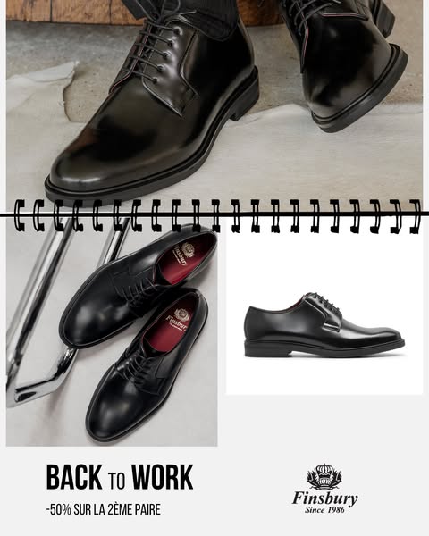 Back to Work : -50% sur la 2e paire