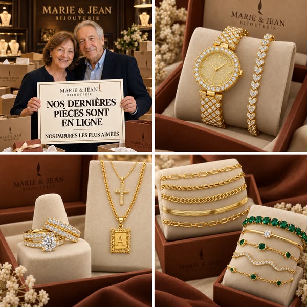 Des bijoux créés avec passion depuis plus de 33 ans