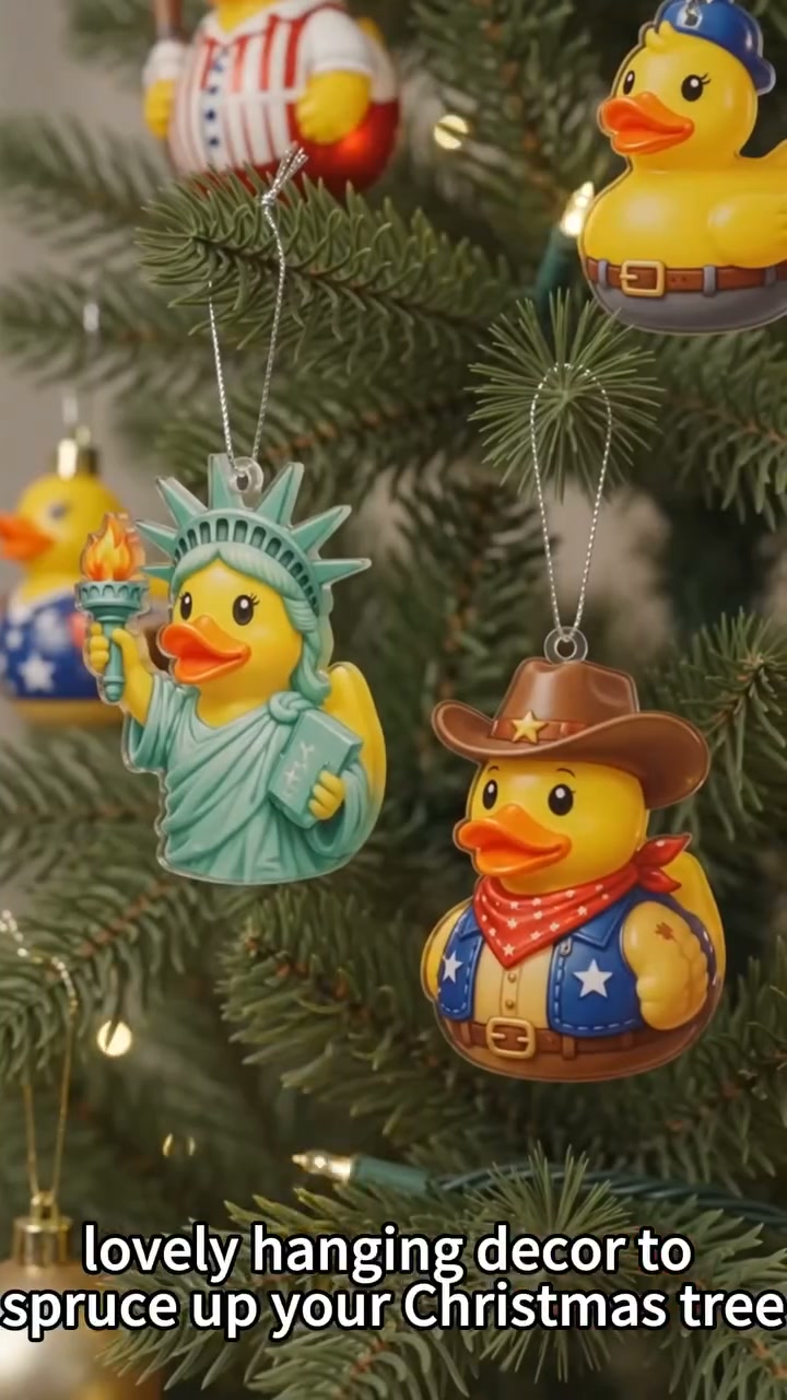 Limited Edition!2026 American Patriotic Duck Advent Calendar