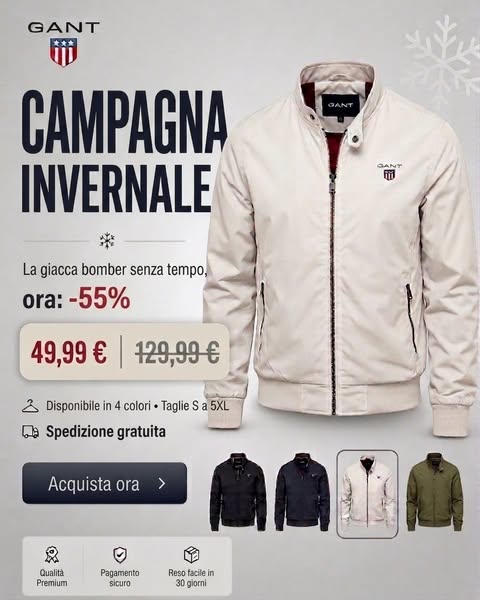 Spedizione gratuita