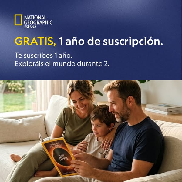 1 año GRATIS de NatGeo