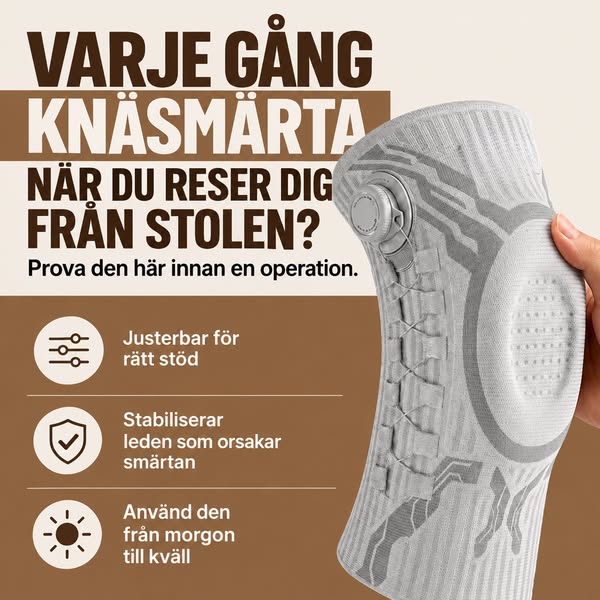 Har du problem med knäsmärta, stelhet eller instabila knän?