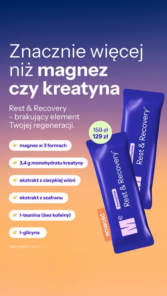 NOWOŚĆ! Sprawdź Rest & Recovery!