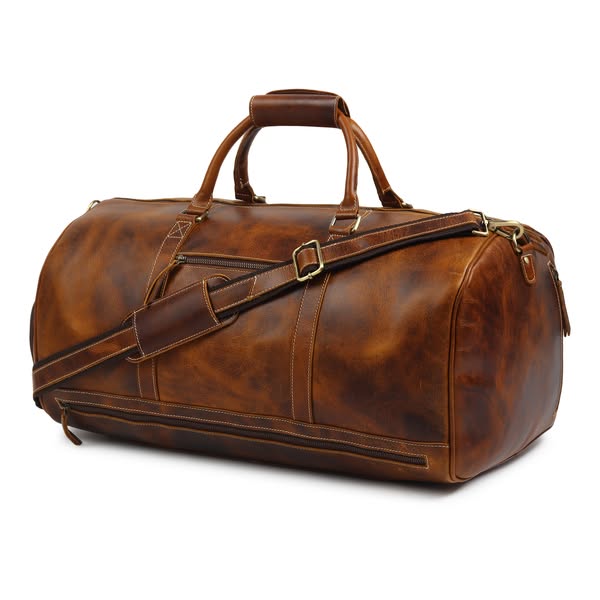 Full-Grain Leather Travel Bags