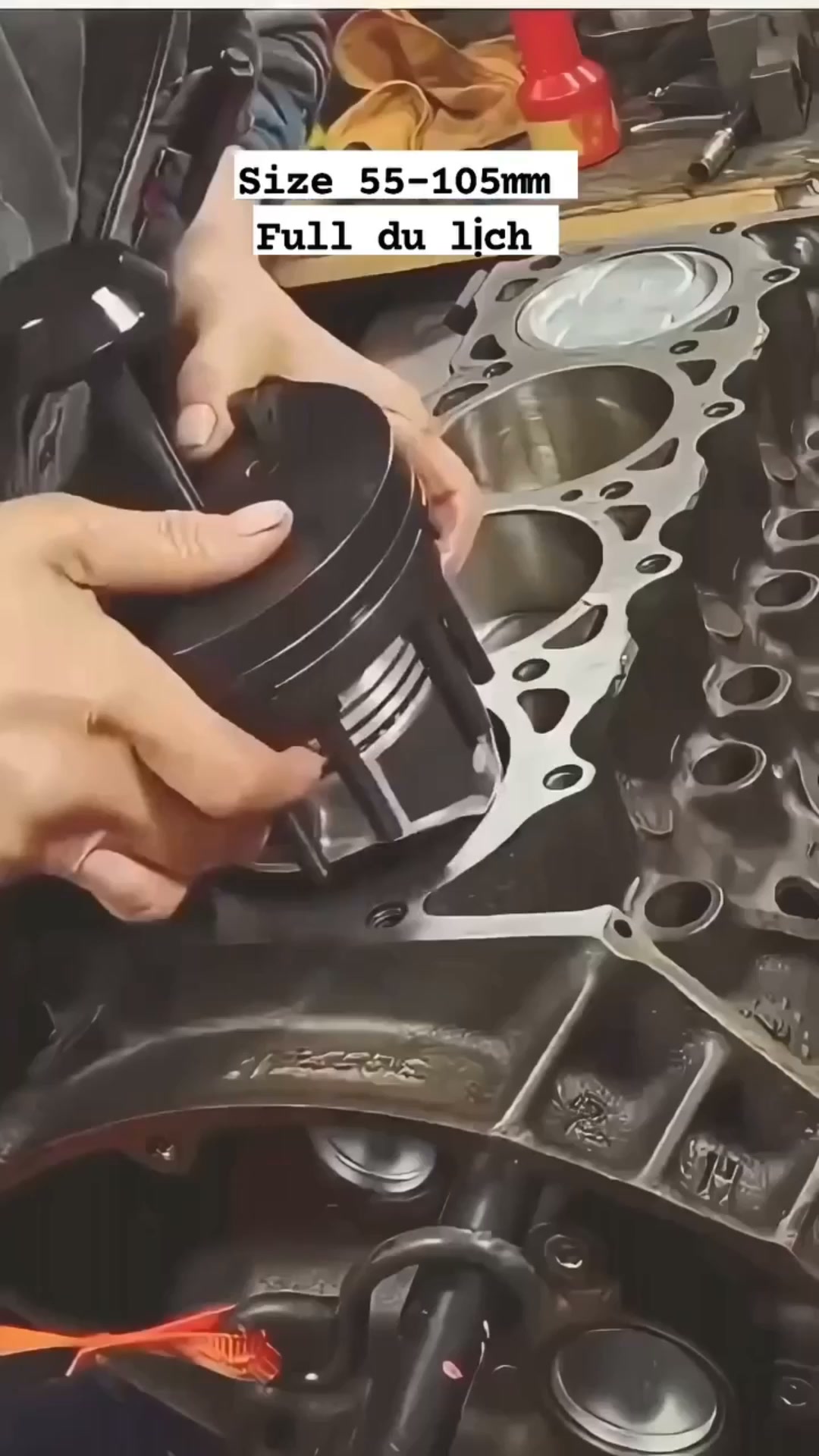 Universal Piston Ring Installation Tool – Adjustable, Damage‑Free Fitting