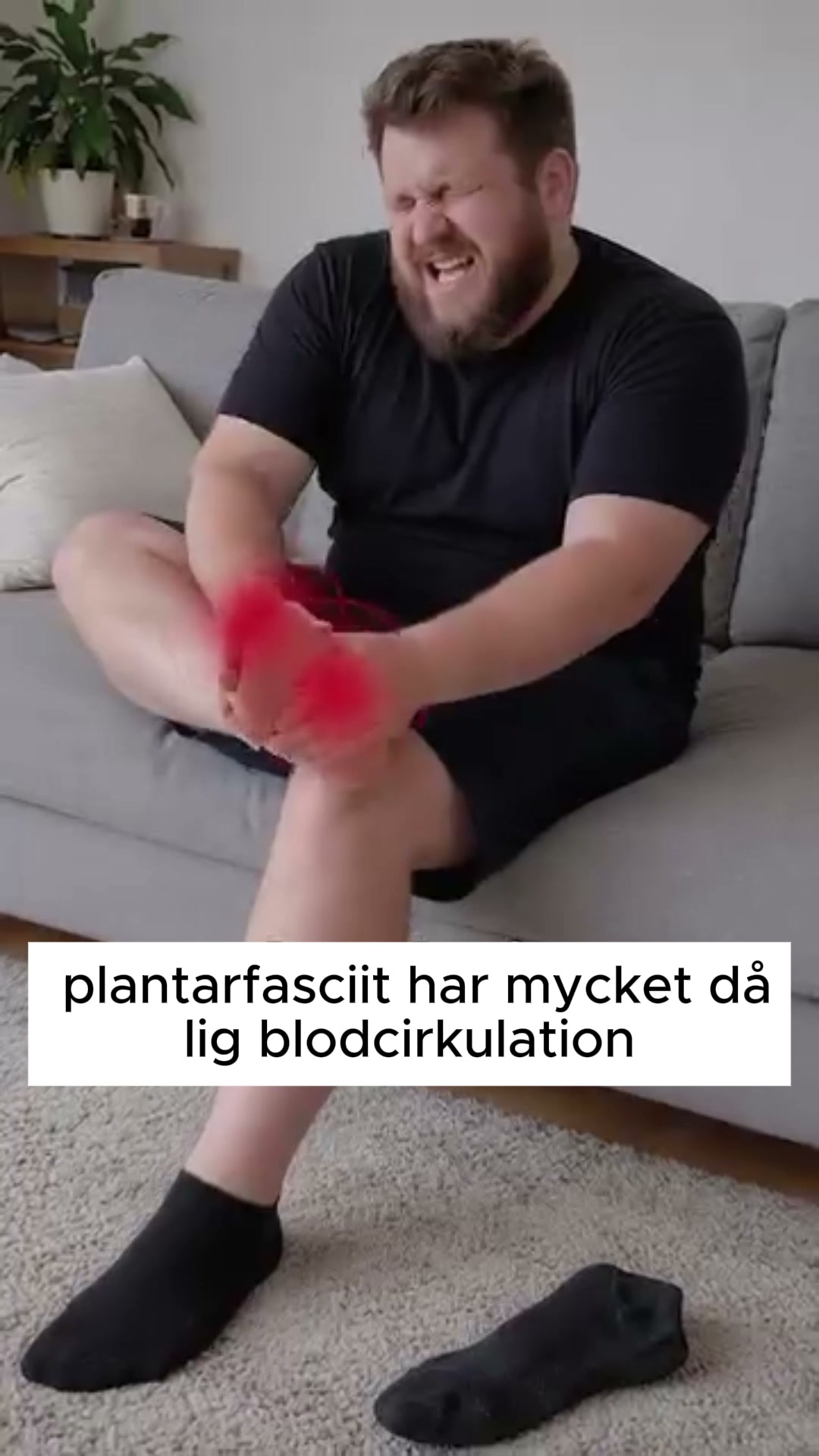 Har du ont i hälen eller lider du av plantarfasciit?