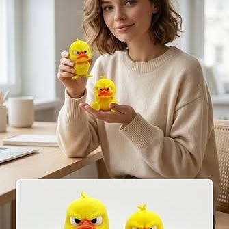 Angry Duck Desk Figurine