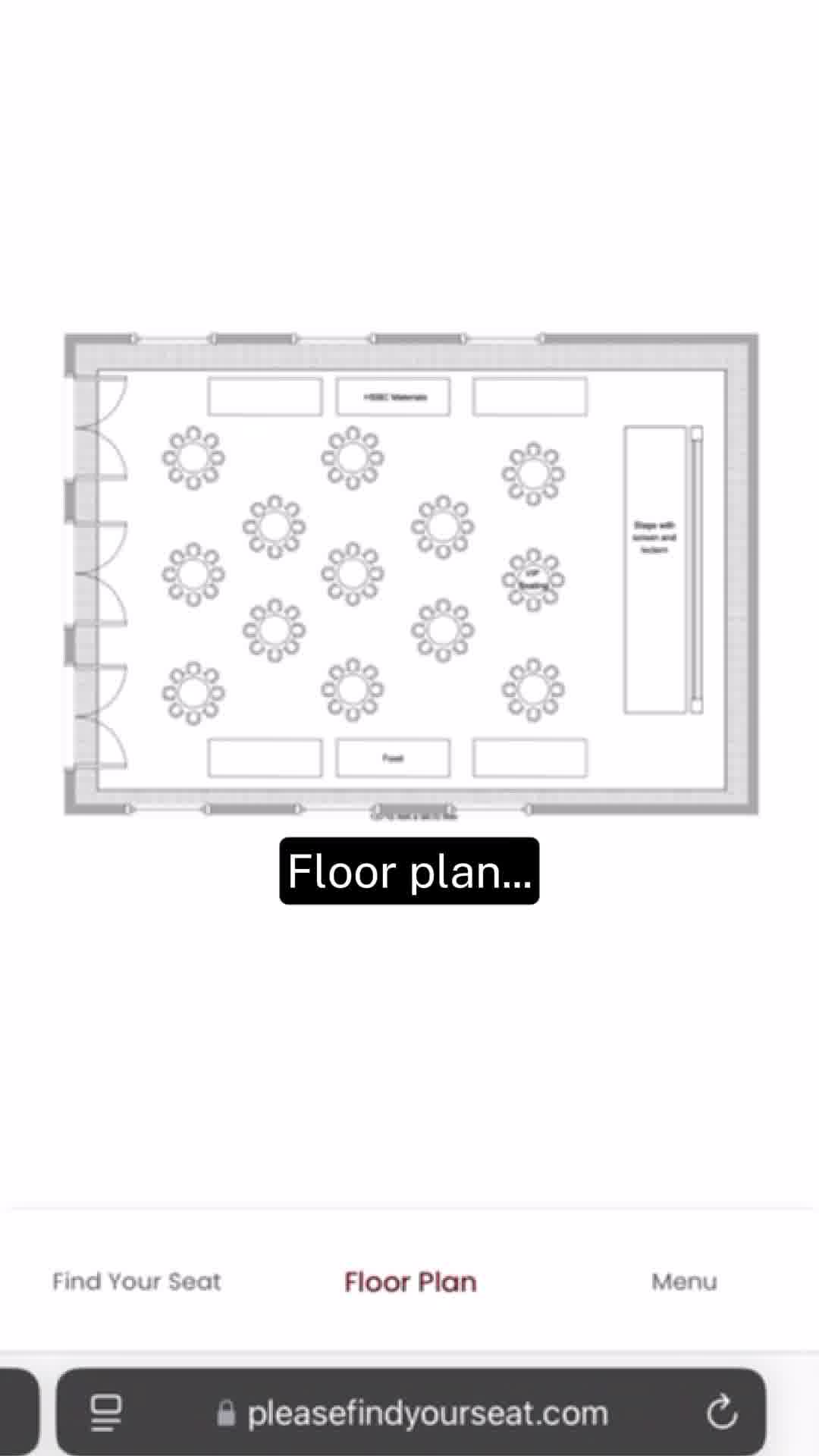 This Digital Seating Chart Is Quickly Becoming The Must-Have Wedding Accessory Of The Year.