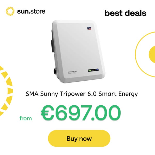 SMA Sunny Tripower 6.0 Smart Energy