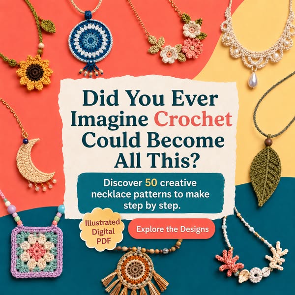 50 Crochet Necklaces
