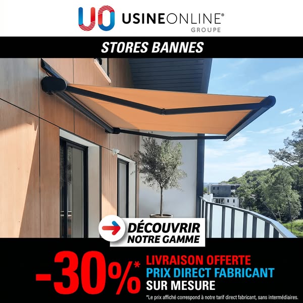 Prix usine - Jusqu'à -30% de réduction !