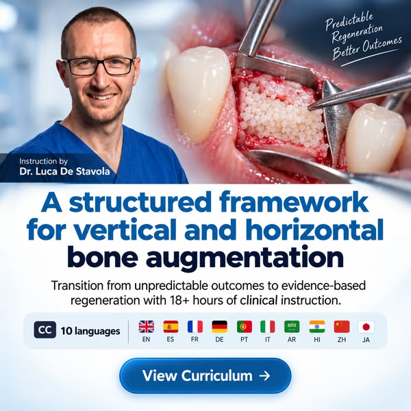 Hard & Soft Tissue Augmentation 2.0 — Dr. Luca De Stavola