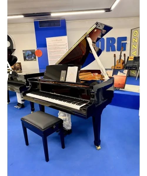 Pianoforte Mezza Coda Schulze Pollmann Mod. Su187h Nero Lucido