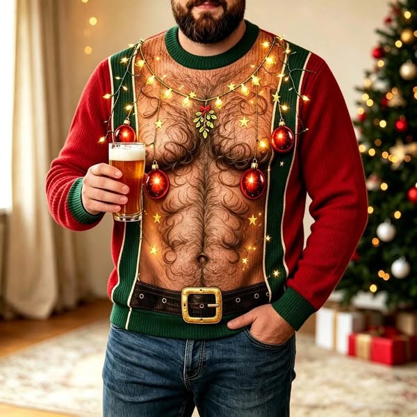 Funny Custom Ugly Christmas Sweatshirt