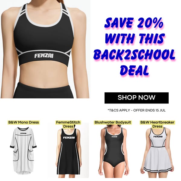 Back To School, 20% Off