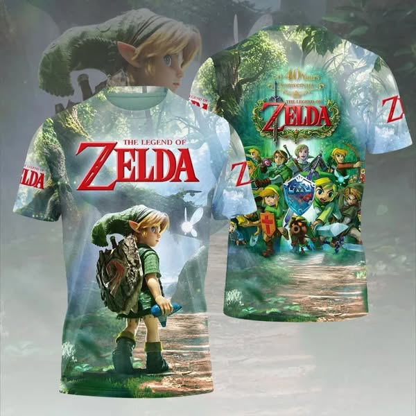 Zelda 40th Anniversary Collector Tee