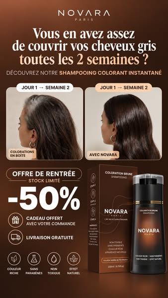 Regardez ÇA avant de couvrir à nouveau vos cheveux blancs !