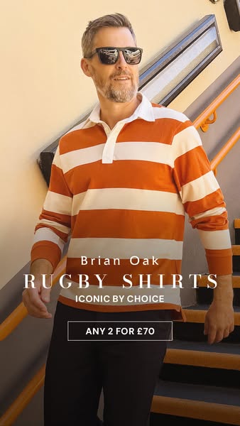Any 2 rugby shirts for £70.