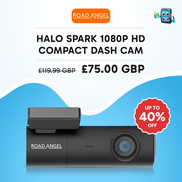 37% OFF — Road Angel Dash Cam