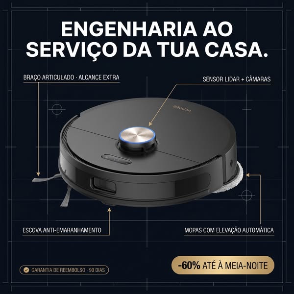 O robot que limpa a casa por ti