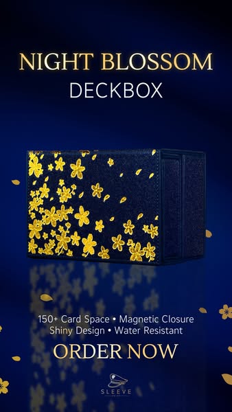 Limited Drop Night Blossom Deck Box