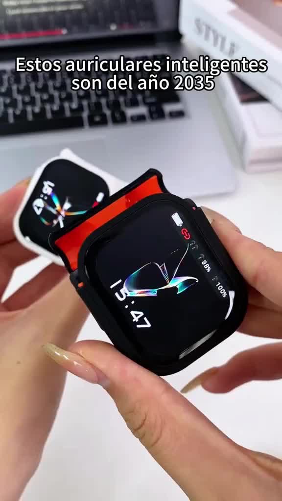 HD color screen, intelligent noise reduction, AI translation headphones