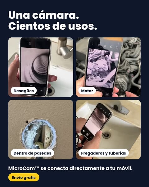 Una cámara. Cientos de usos.