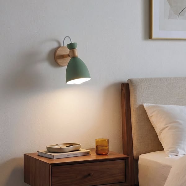 Multi Design Nordic Style Modern Bedside Wall Lights, White / A