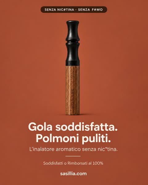 Il Primo Inalatore di Aromaterapia per il Rituale Mano-Bocca