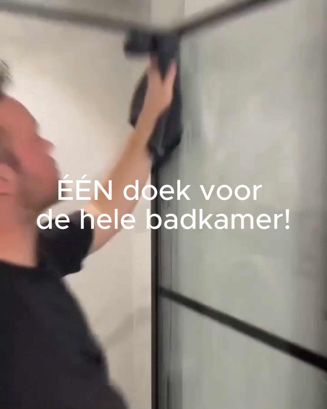 Alles streeploos droog in één swipe! met de OneSwipe™