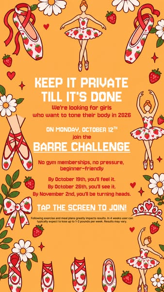 Try something your body hasn't done yet