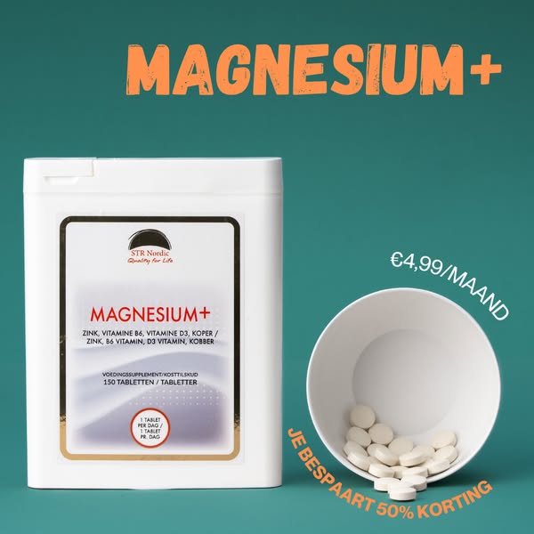 Magnesium Slechts 4,99€ per maand!