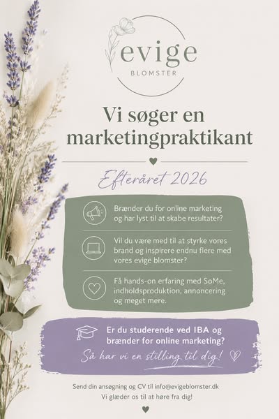Marketingpraktikant søges