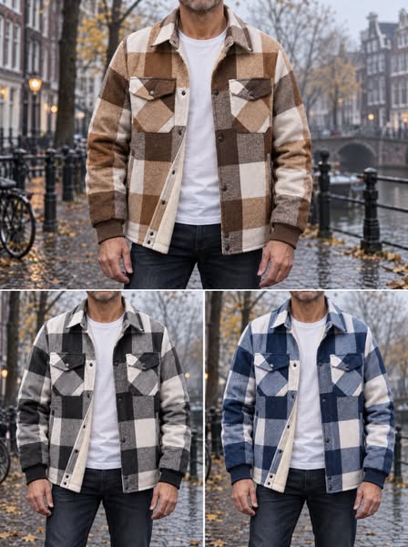 De ideale overshirt voor frisse herfstdagen